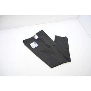 Izod American Chino Pants Flat Black Slim Fit Flex Mens Size 40 x 32 NWT